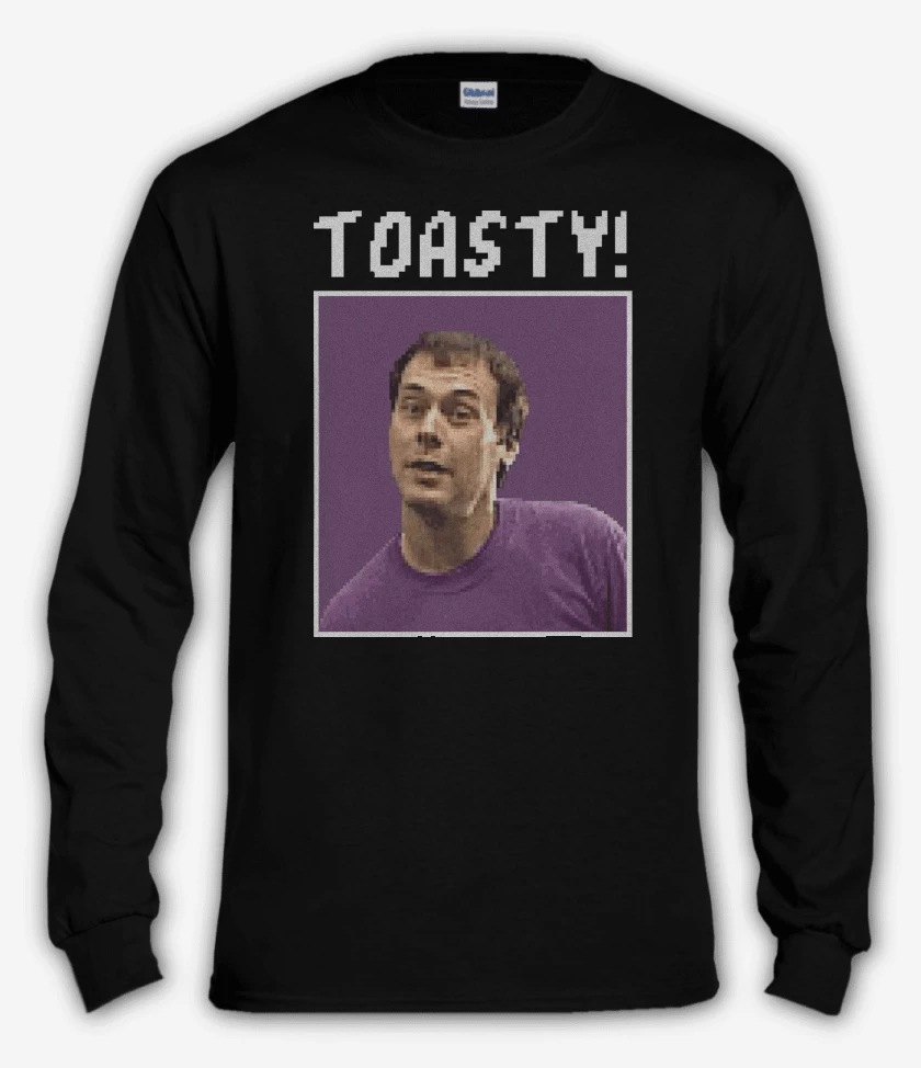 Polera manga larga Negro de Mortal Kombat Toasty