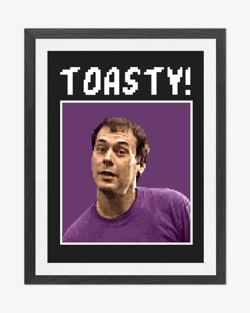 Cuadro decorativo Negro de Mortal Kombat Toasty