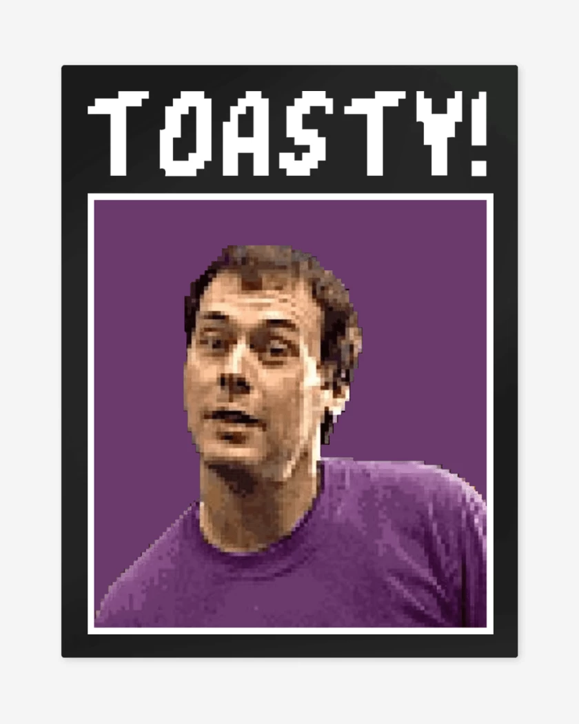 Print metalico Mortal Kombat Toasty