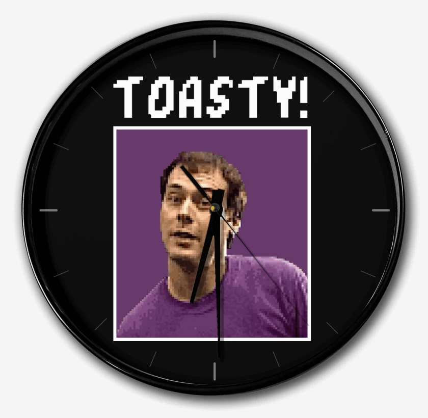 Reloj Negro de Mortal Kombat Toasty