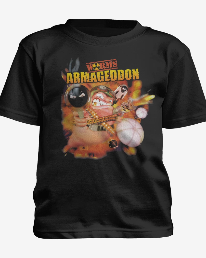 Polera de niño Worms Armageddon