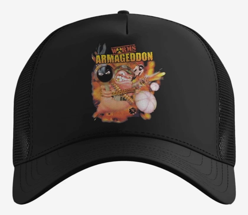 Gorro Negro de Worms Armageddon