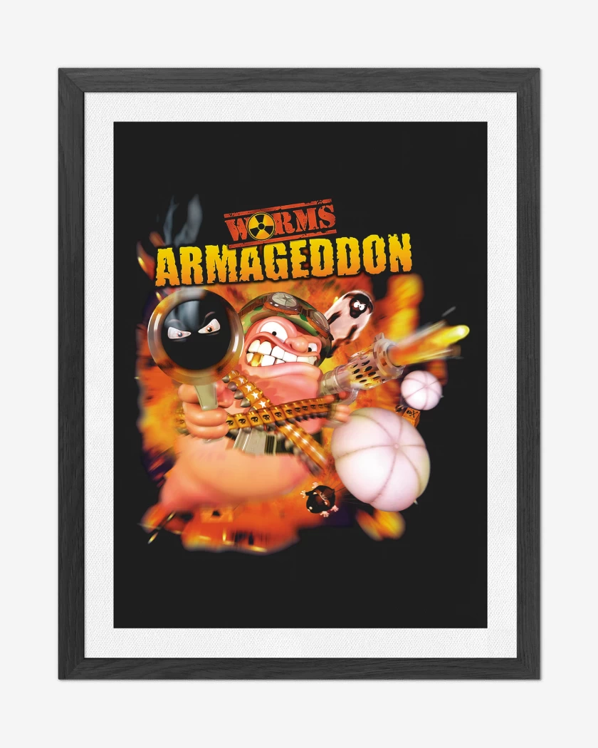 Cuadro decorativo Negro de Worms Armageddon
