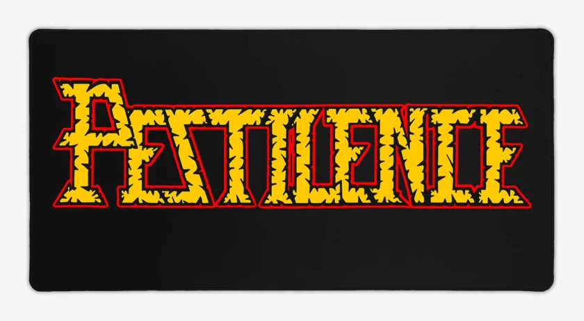 Mouse pad Gamer Pestilence Logo