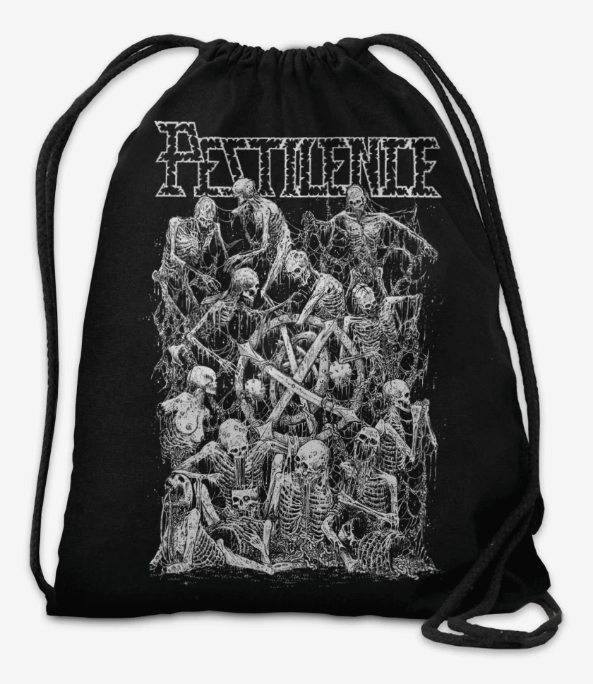 Mochila Negro de Pestilence Corpses