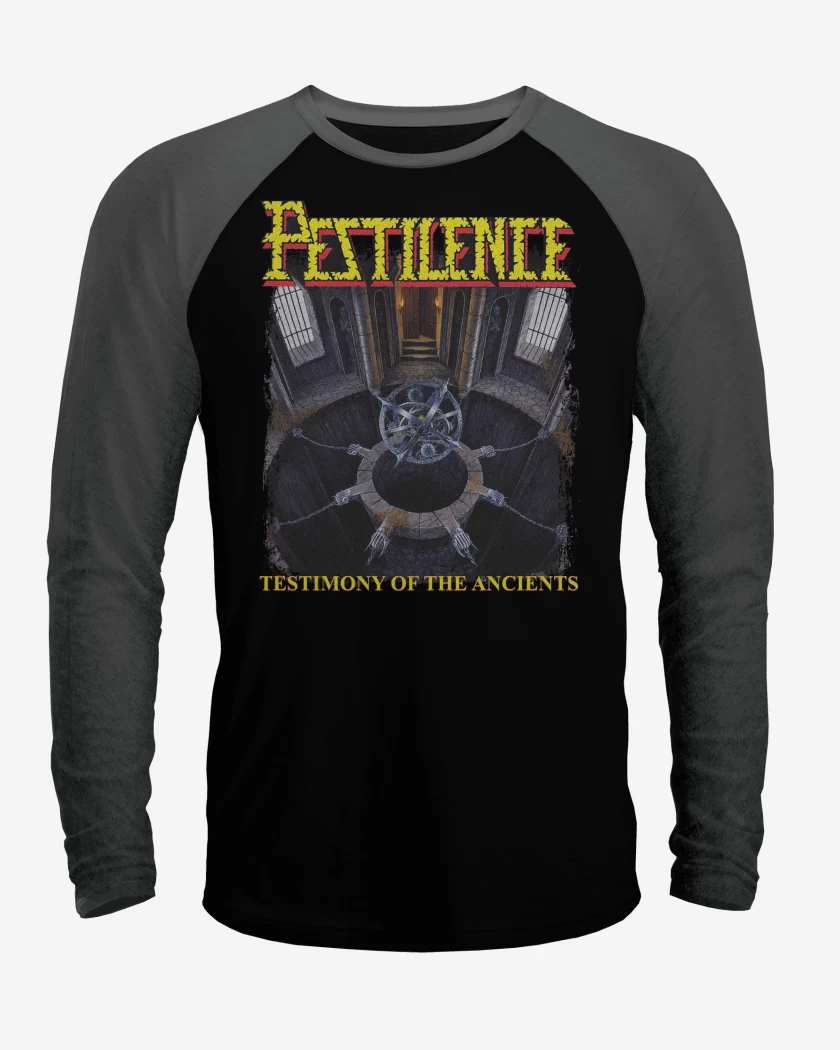 Polera Raglan Pestilence Testimony of the Ancients