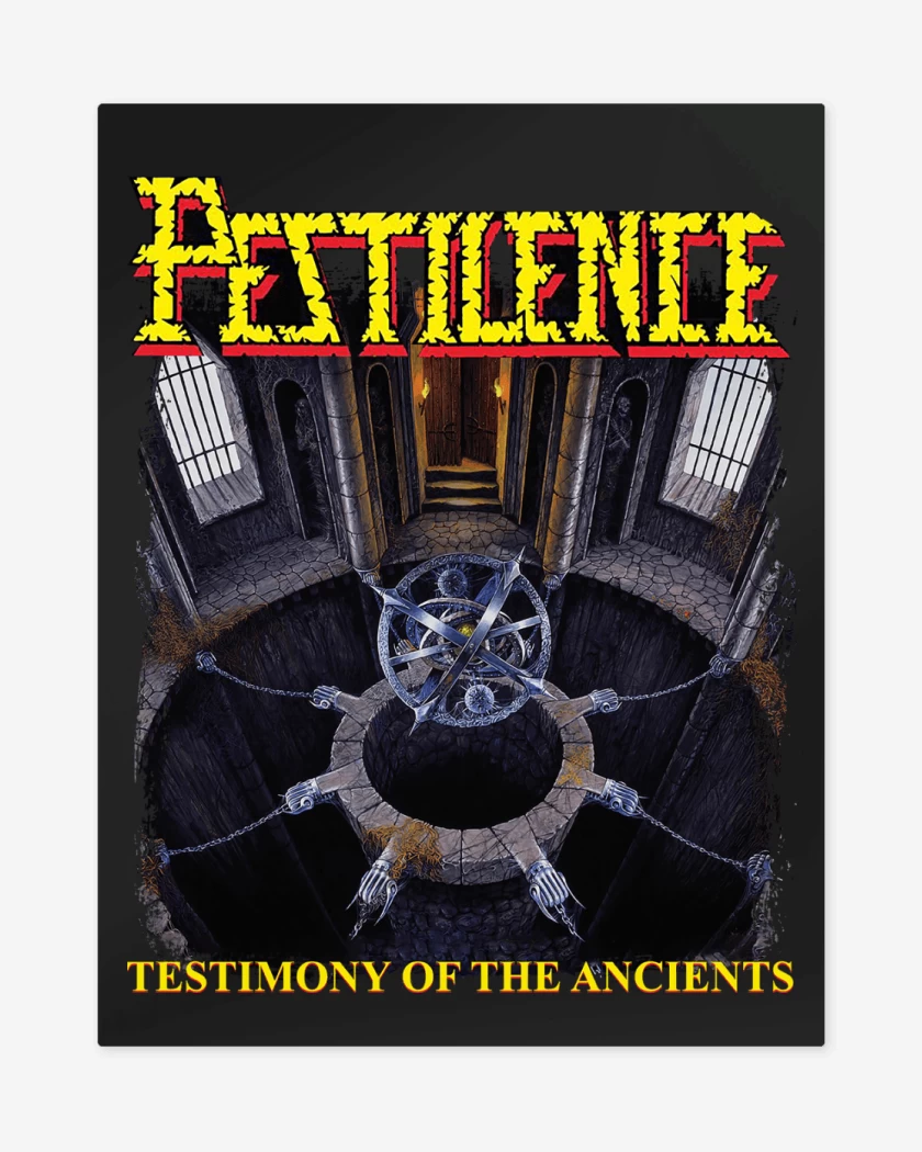 Print metalico Pestilence Testimony of the Ancients