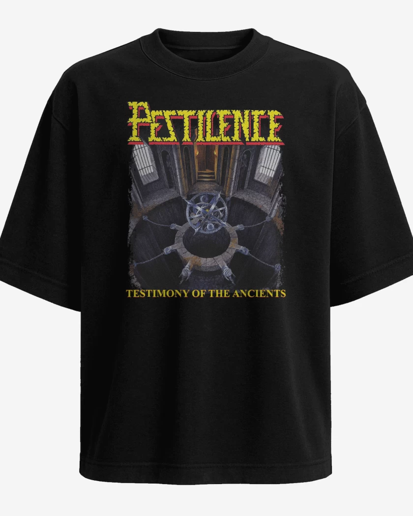 Polera Oversize Pestilence Testimony of the Ancients