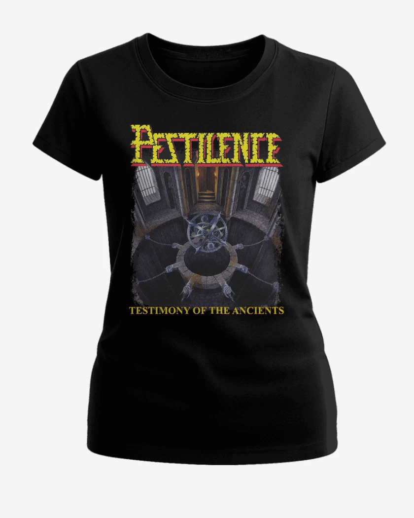 Polera de Mujer Pestilence Testimony of the Ancients