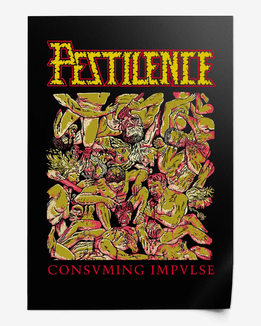 Print Pestilence Consuming 