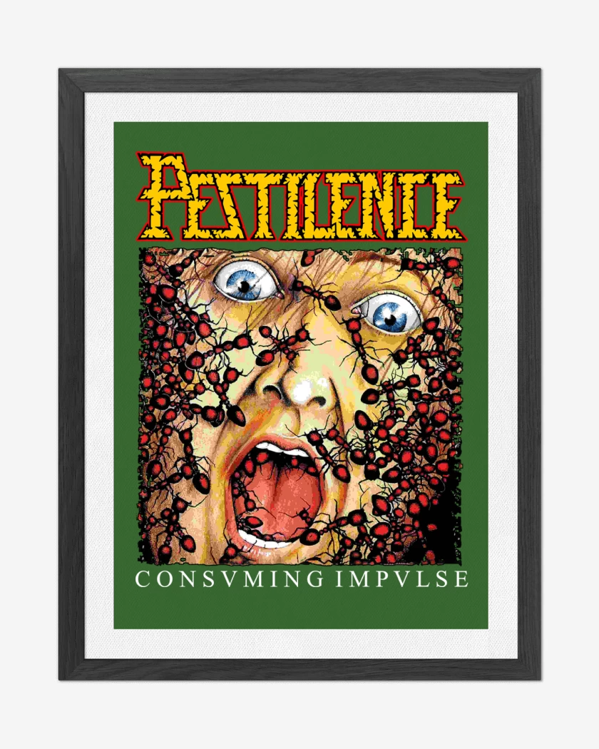 Cuadro decorativo Verde jade de Pestilence Consuming Impulse