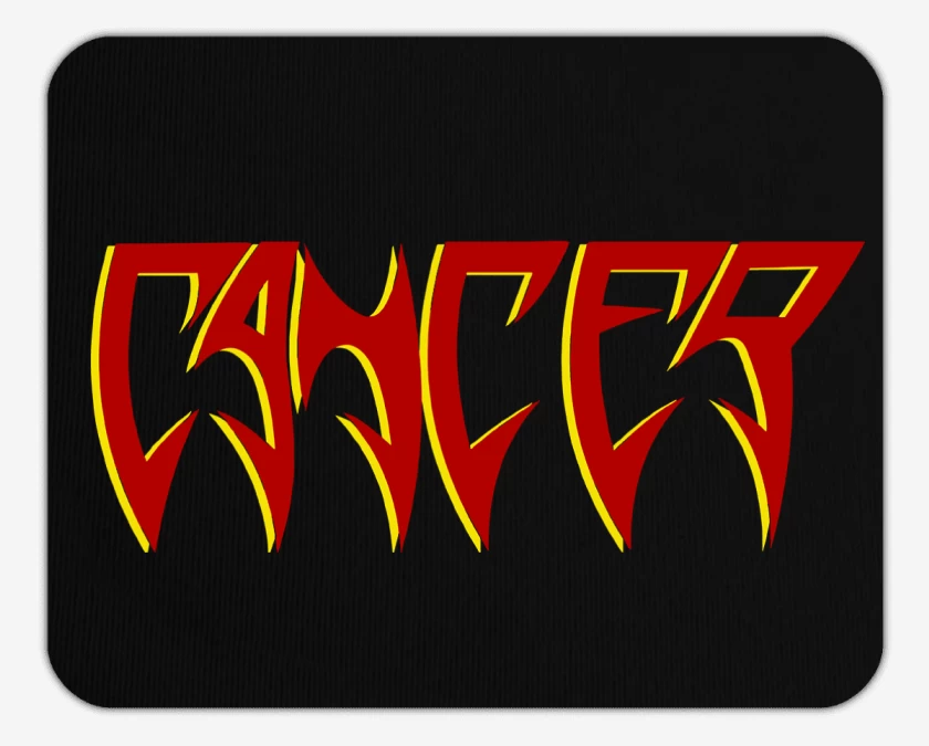Mousepad Cancer Logo