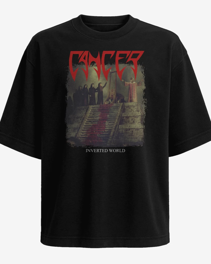 Polera Oversize Cancer Inverted World