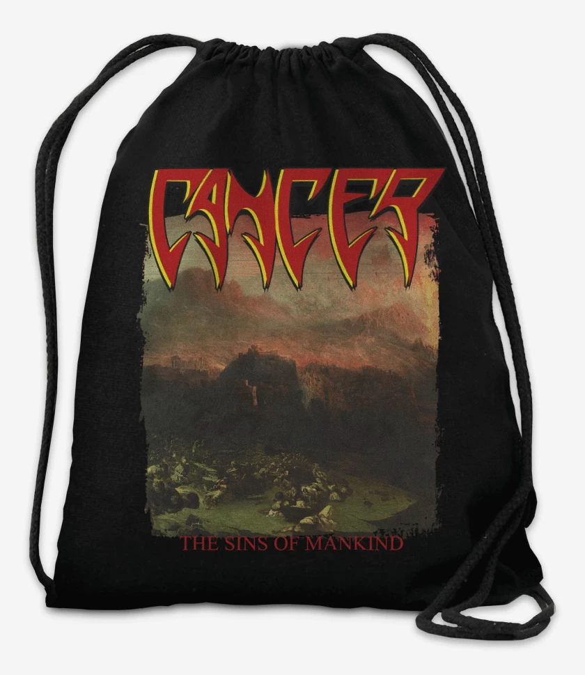 Mochila Negro de Cancer The Sins of Mankind