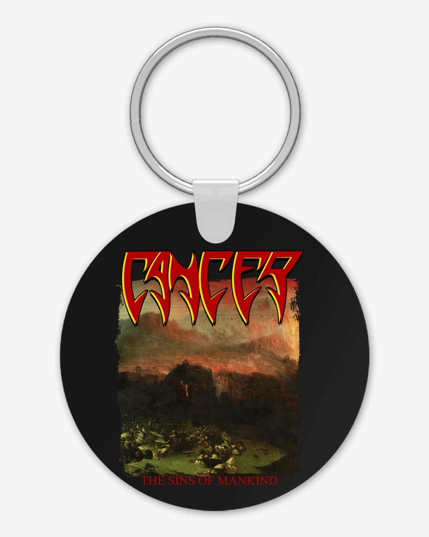 Llavero Cancer The Sins of Mankind