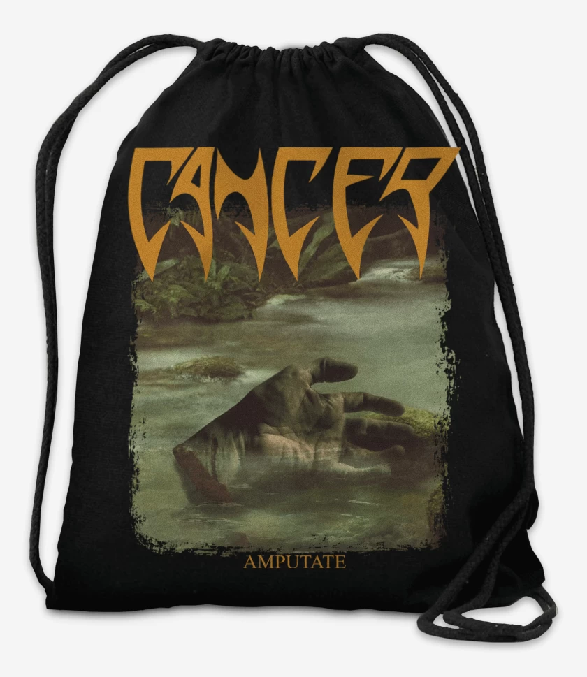 Mochila Negro de Cancer Amputate