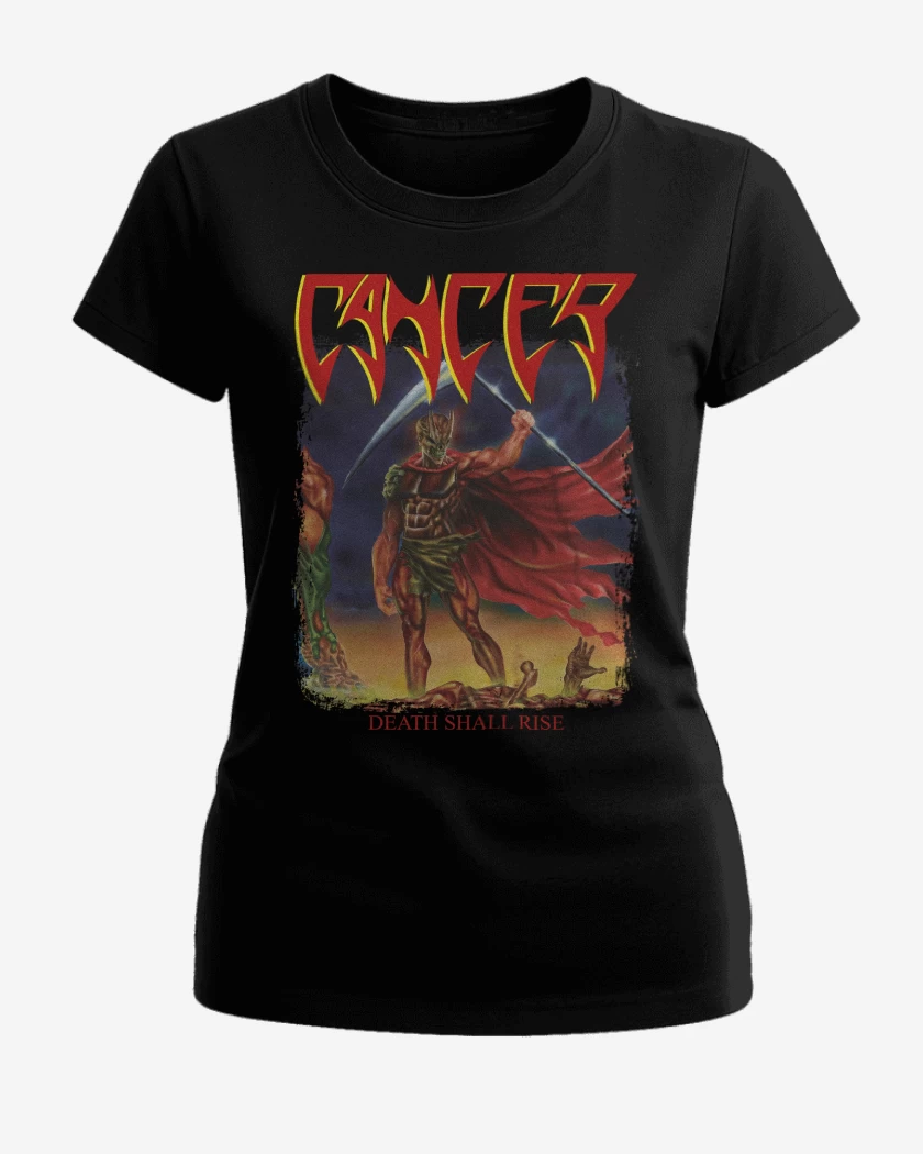 Polera de Mujer Negro de Cancer Death Shall Rise