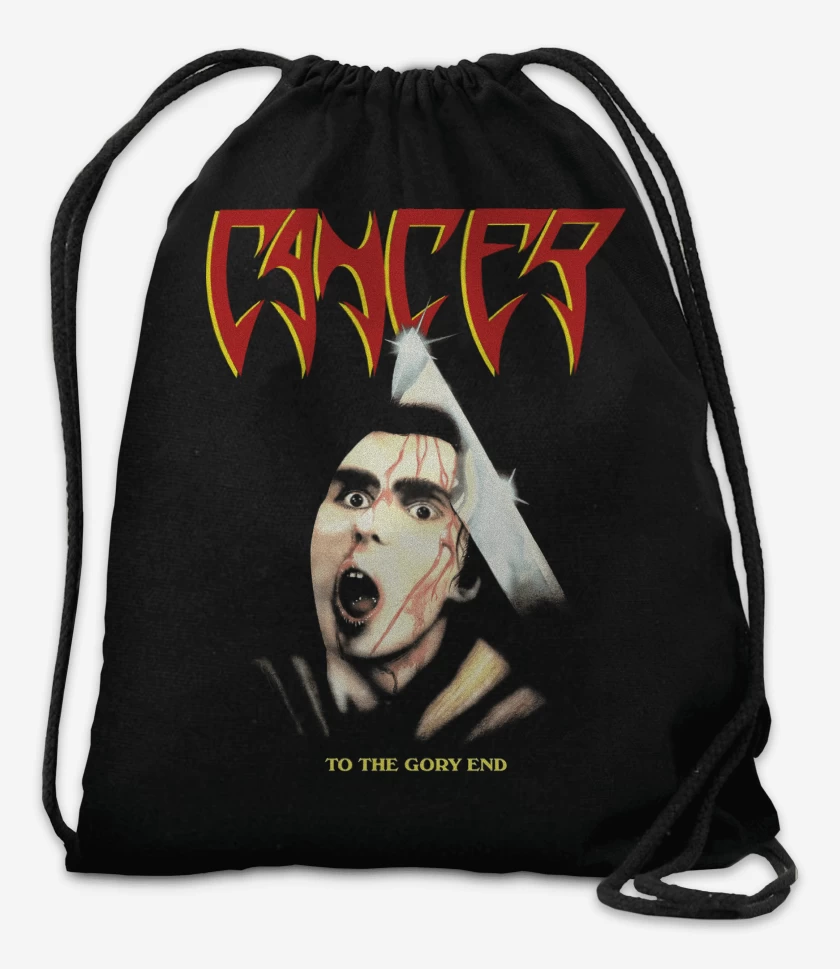Mochila Negro de Cancer To the Glory End