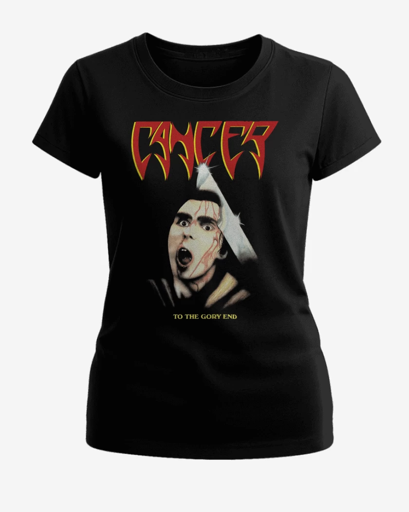 Polera de Mujer Negro de Cancer To the Glory End