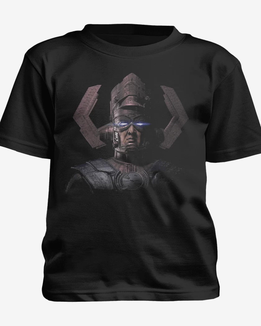 Polera de niño Negro de F4 Galactus