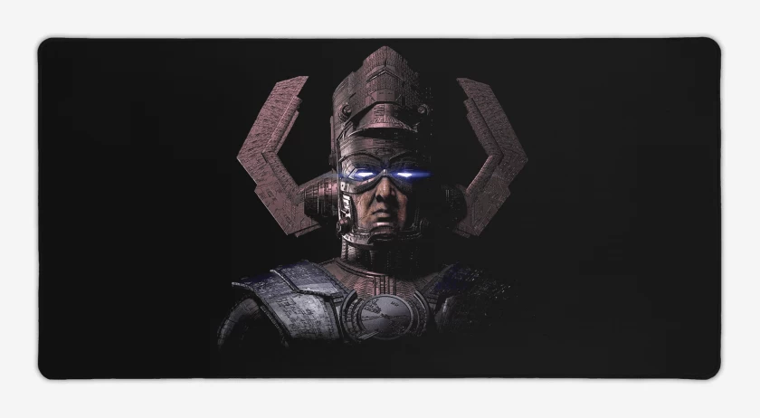 Mouse pad Gamer Negro de F4 Galactus