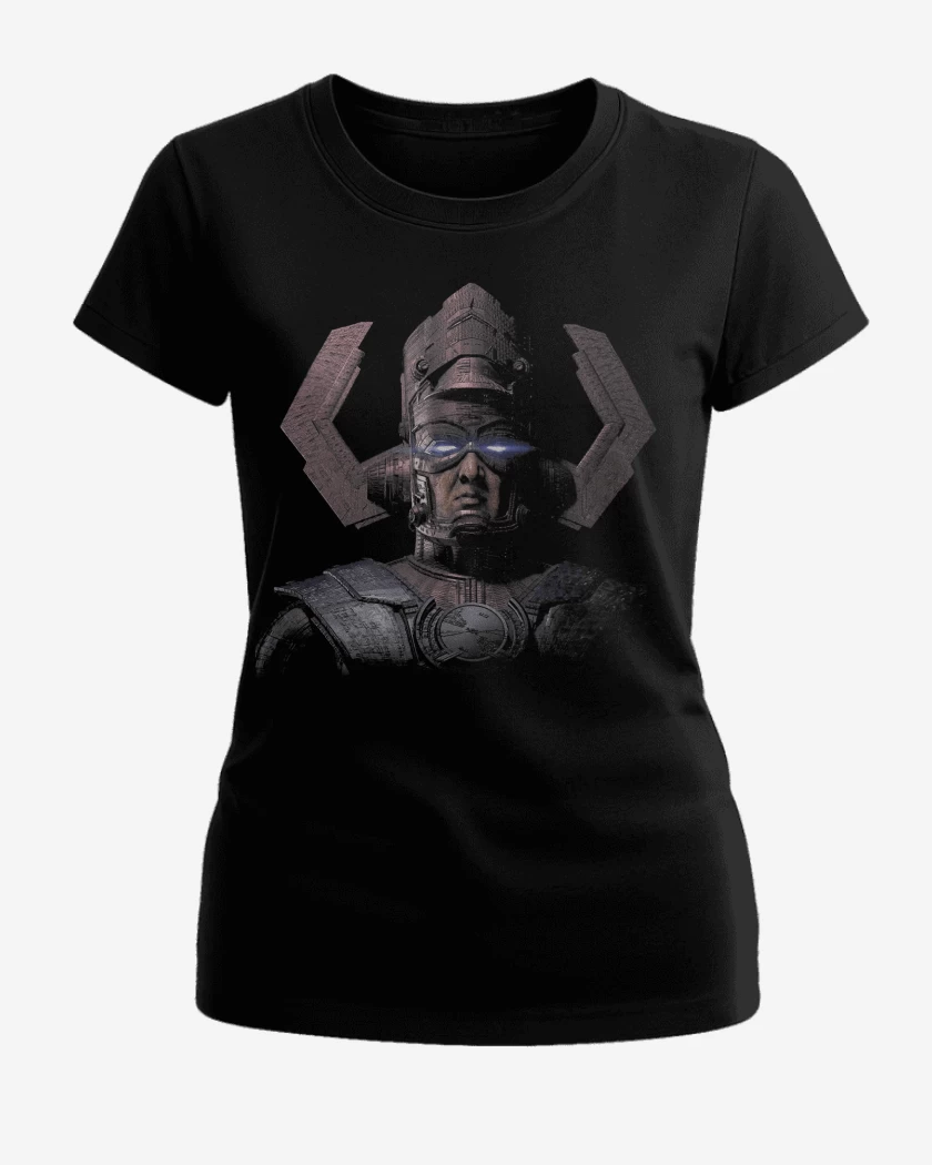 Polera de Mujer Negro de F4 Galactus
