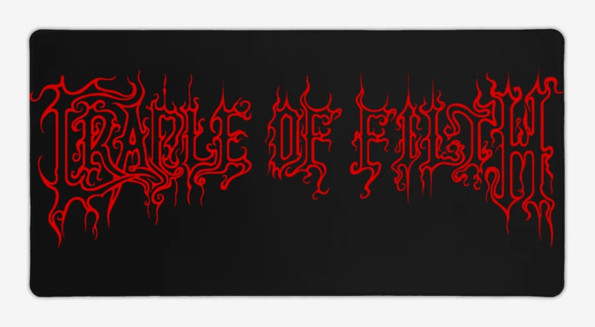 Mouse pad Gamer Cradle of Filth Logo