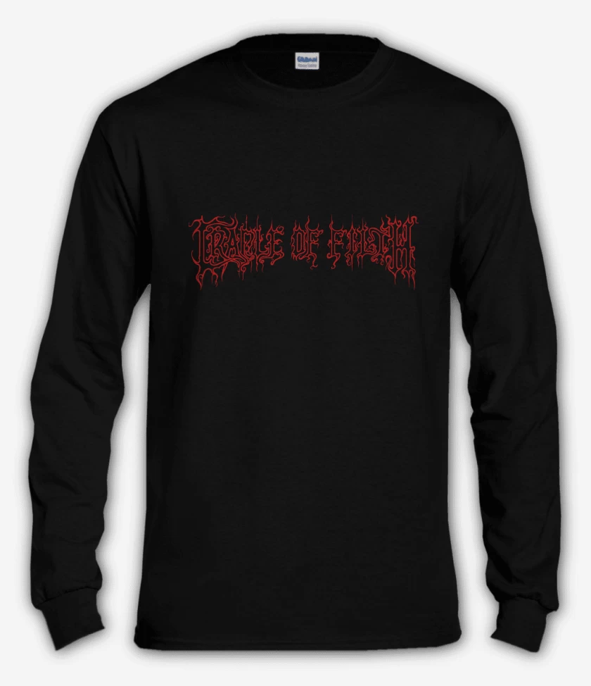 Polera manga larga Negro de Cradle of Filth Logo