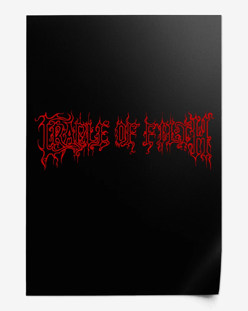 Print Cradle of Filth Logo