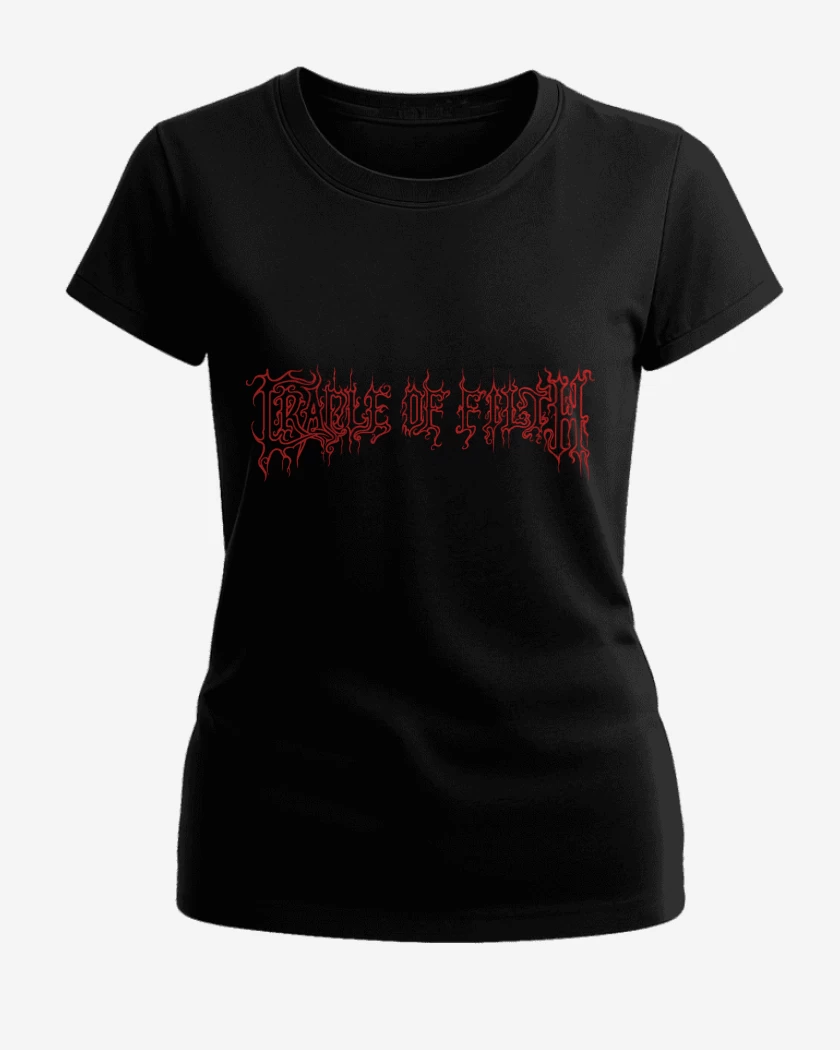Polera de Mujer Cradle of Filth Logo
