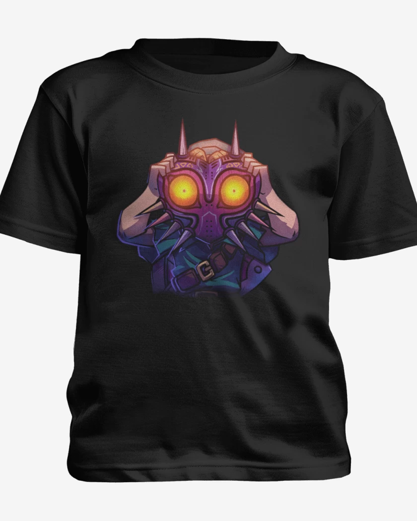 Polera de niño Negro de Link Majora