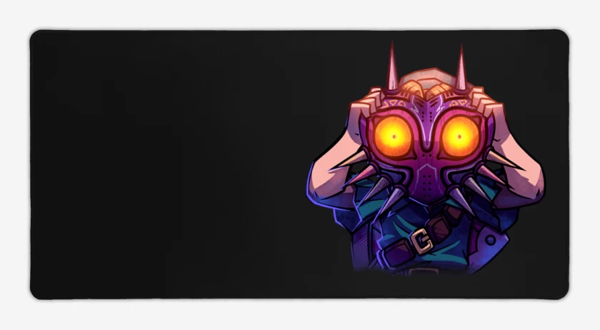 Mouse pad Gamer Negro de Link Majora