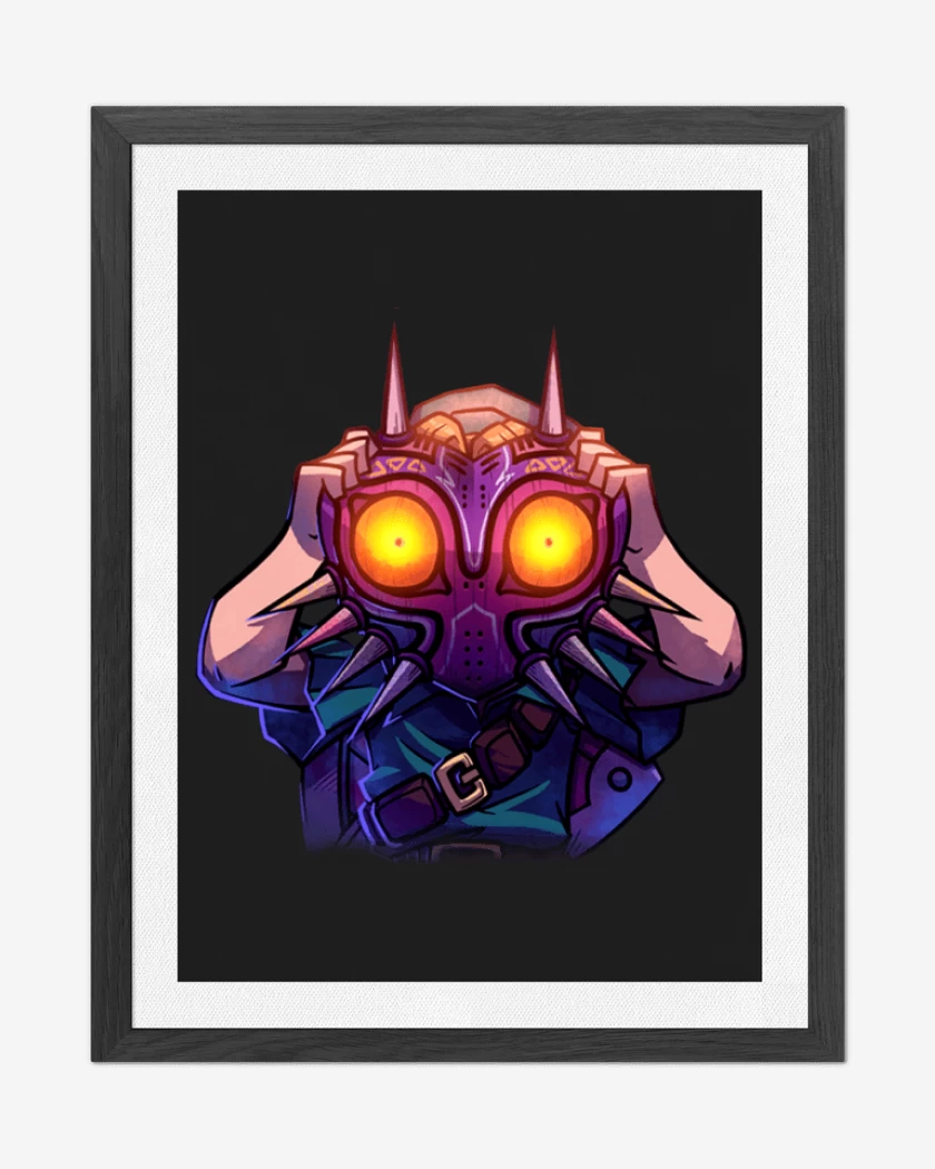 Cuadro decorativo Negro de Link Majora