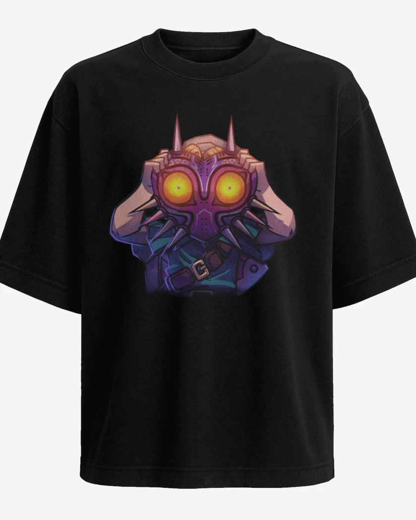 Polera Oversize Negro de Link Majora