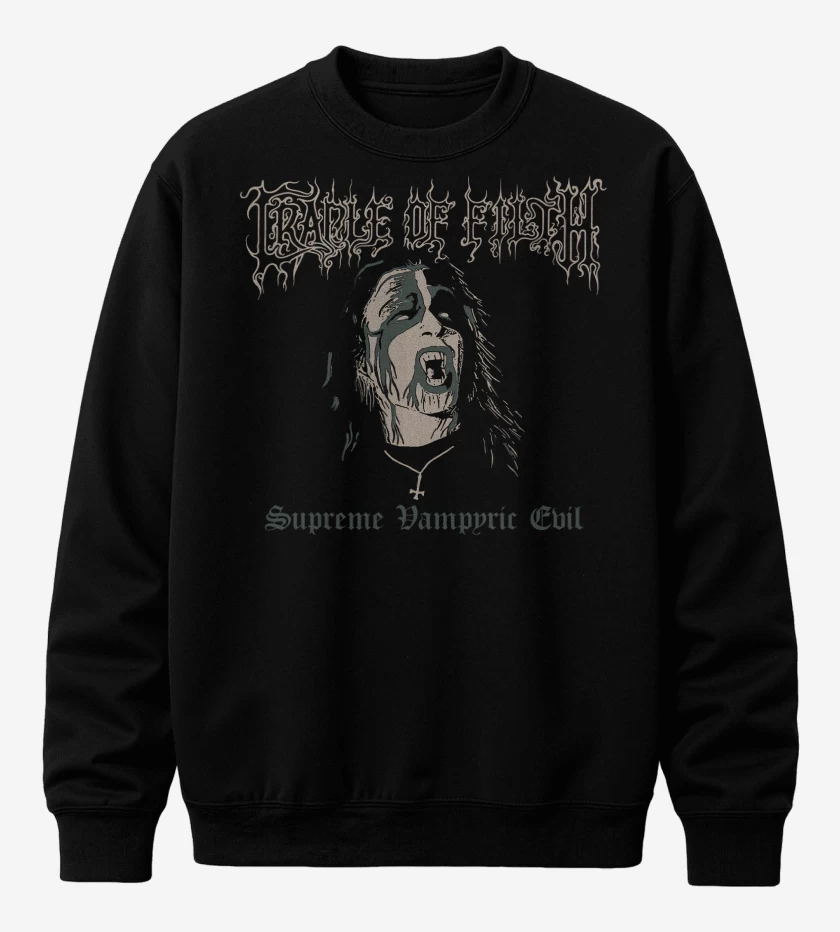 Poleron polo Cradle of Filth Supreme Vampyric Evil