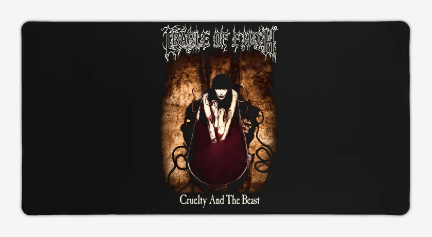 Mouse pad Gamer Cradle of Filth Cruelty and the Beast