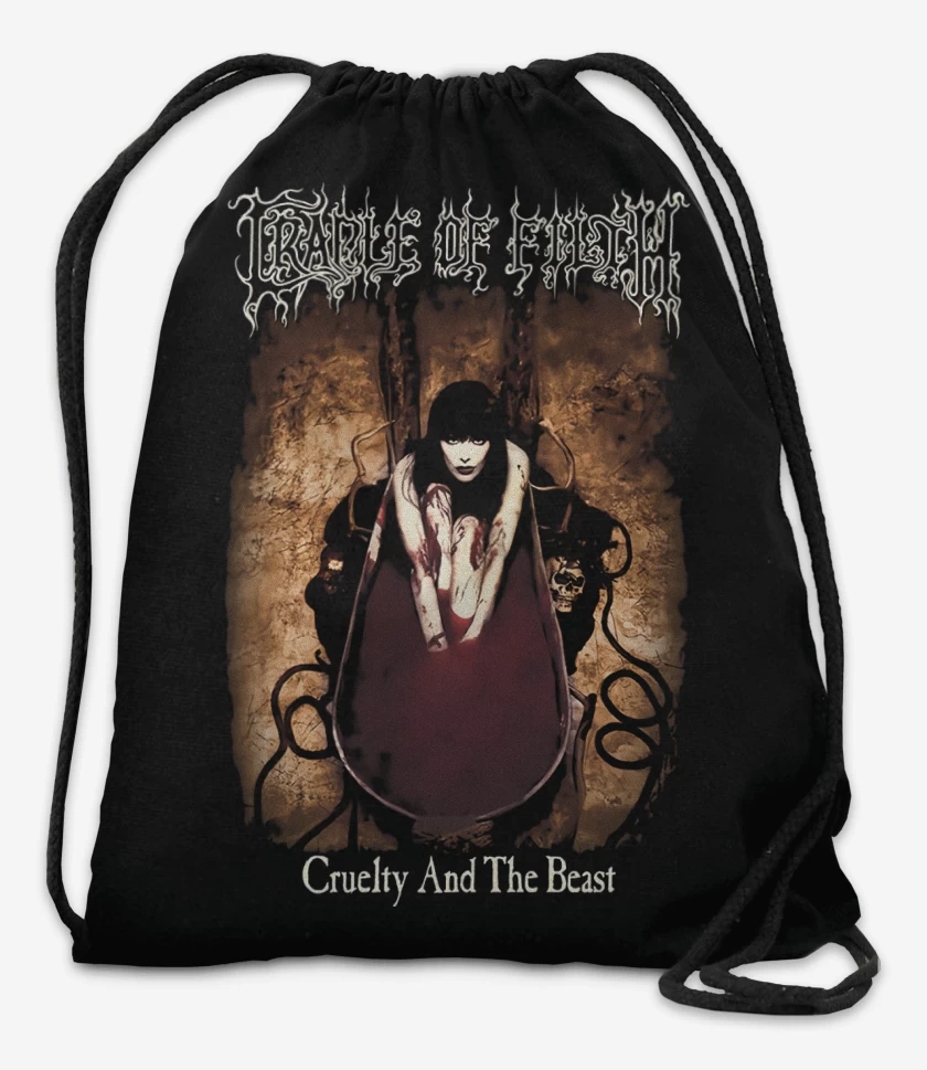 Mochila Negro de Cradle of Filth Cruelty and the Beast