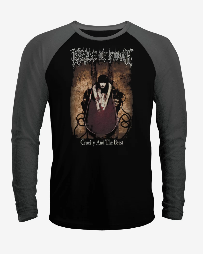 Polera Raglan Cradle of Filth Cruelty and the Beast