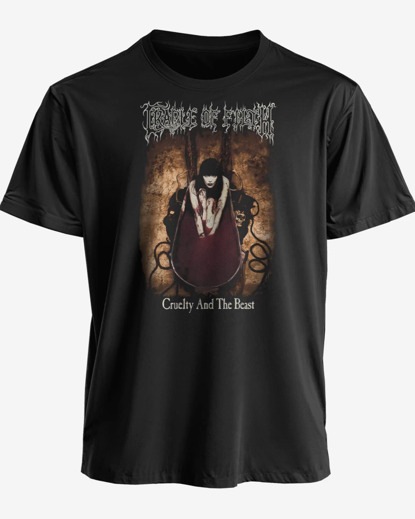 Polera premium Negro de Cradle of Filth Cruelty and the Beast