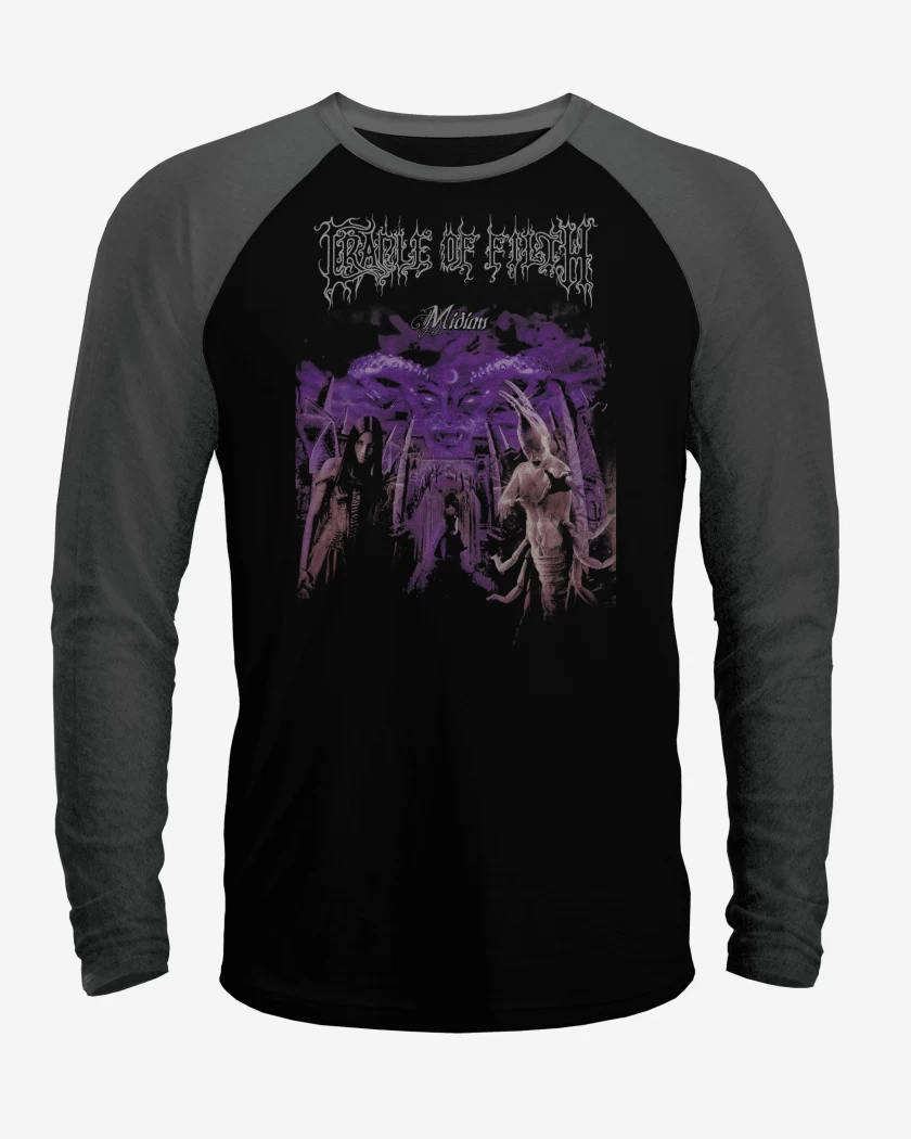 Polera Raglan Cradle of Filth Midian