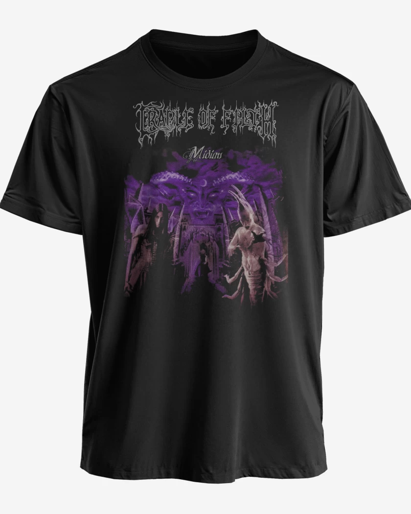 Polera premium Negro de Cradle of Filth Midian