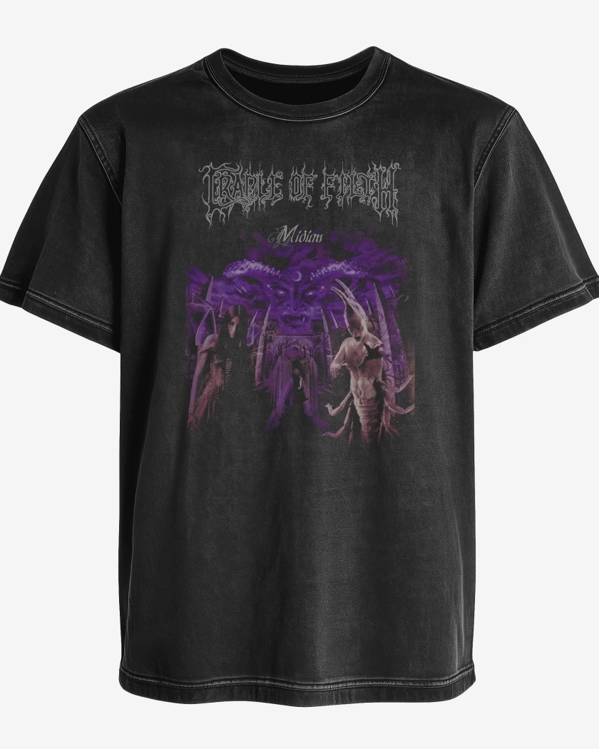 Polera desgastada Cradle of Filth Midian