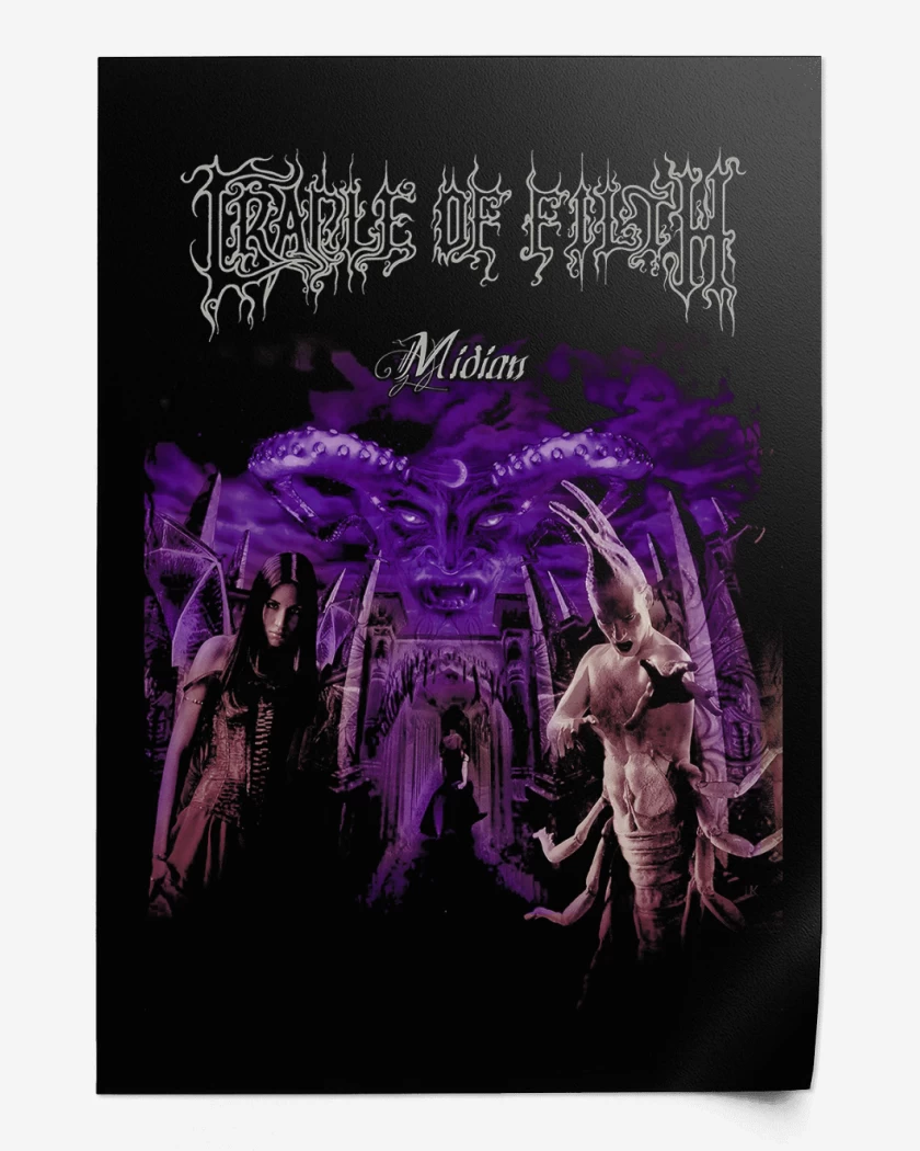 Print Cradle of Filth Midian