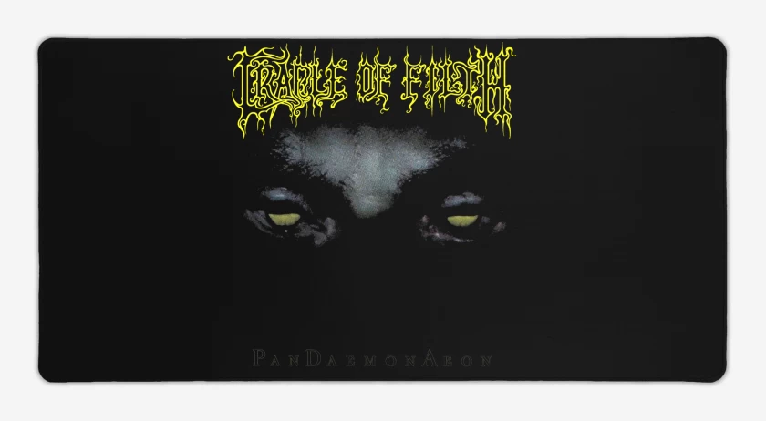 Mouse pad Gamer Negro de Cradle of Filth Pandaemonaeon