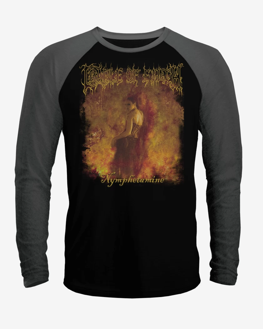 Polera Raglan Cradle of Filth Nymphetamine
