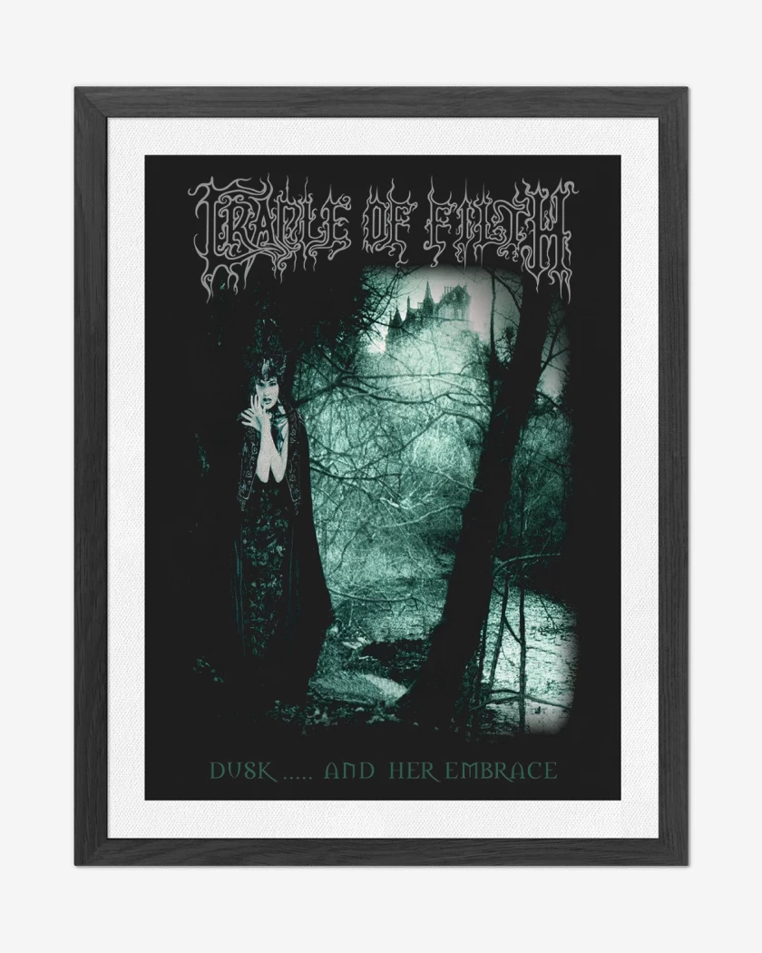Cuadro decorativo Negro de Cradle of Filth Dusk