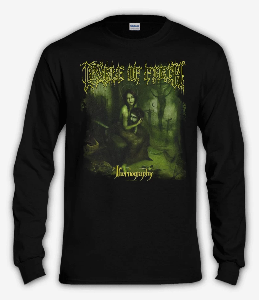 Polera manga larga Cradle of Filth Thornography