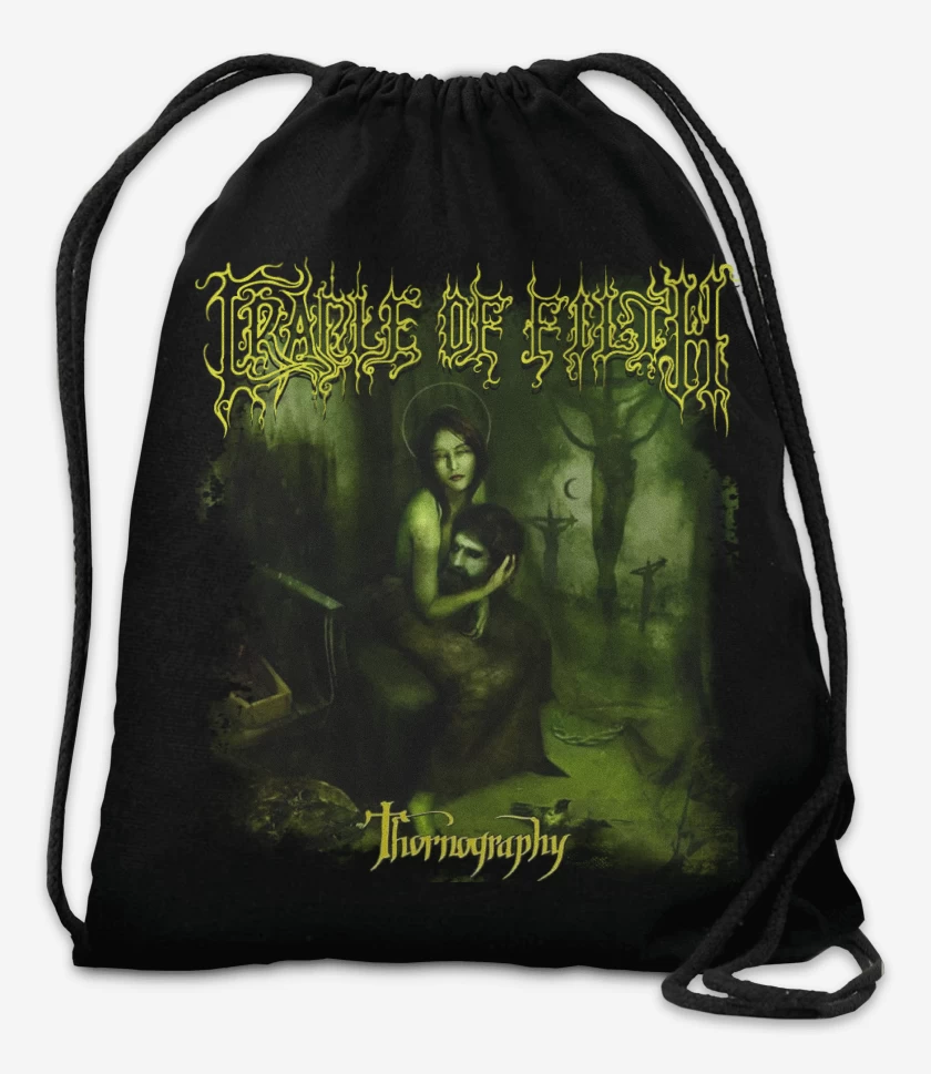 Mochila Negro de Cradle of Filth Thornography