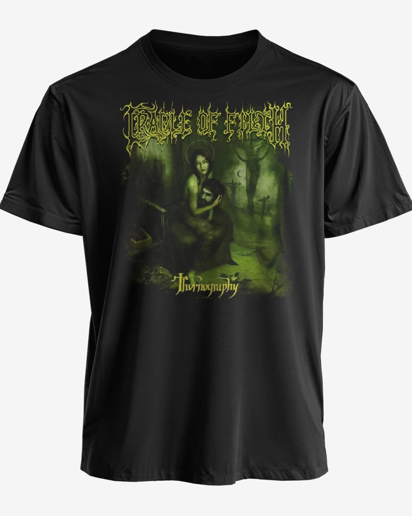 Polera premium Negro de Cradle of Filth Thornography