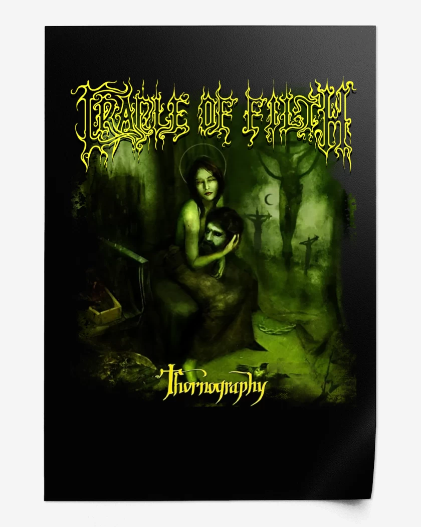 Print Cradle of Filth Thornography